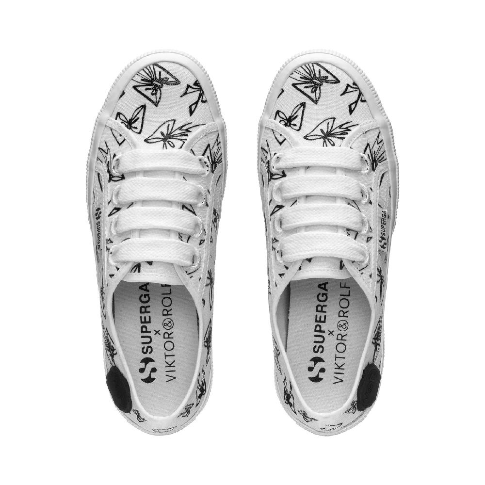 Superga 2750 PRINT BOWWHITE-BLACK