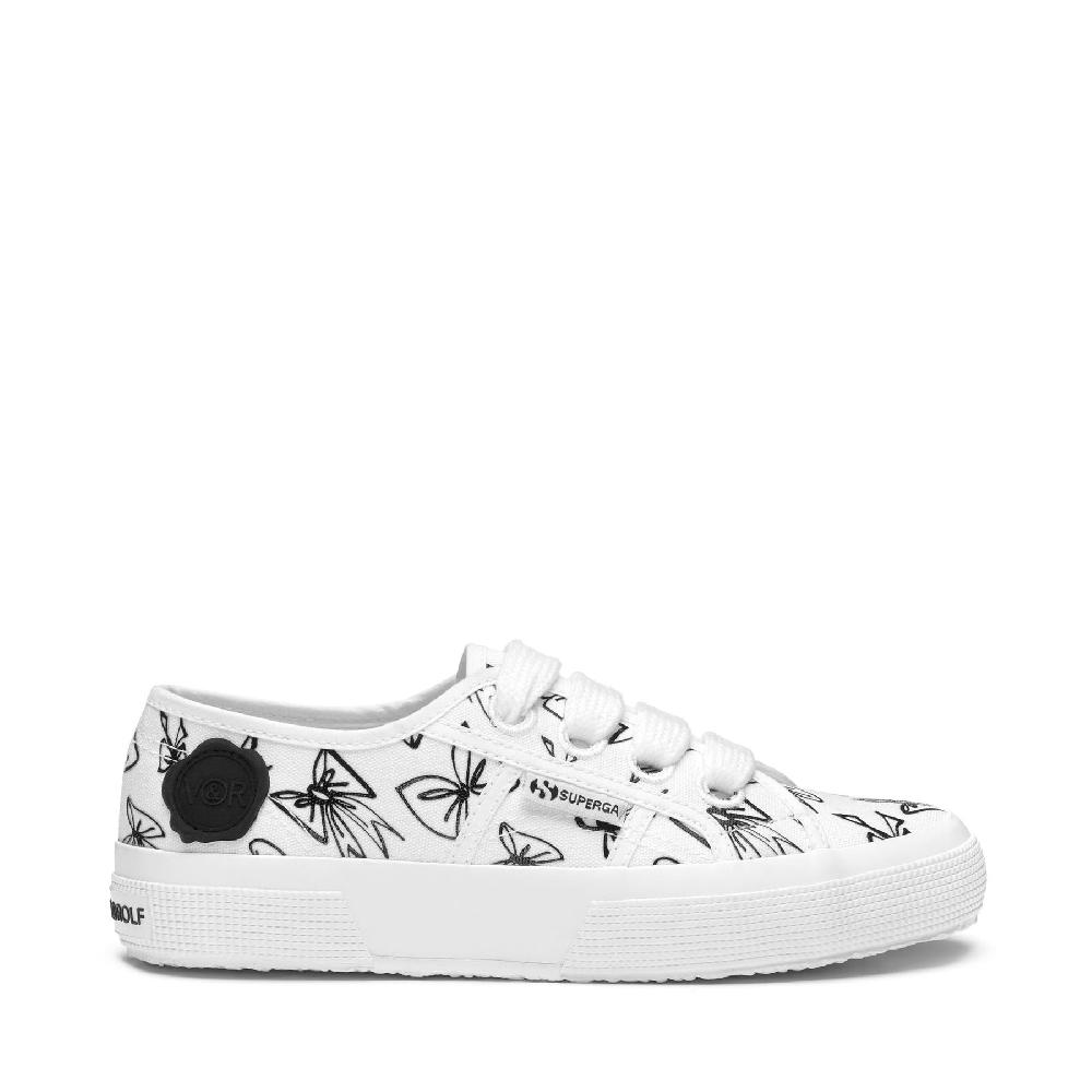 Superga 2750 PRINT BOWWHITE-BLACK