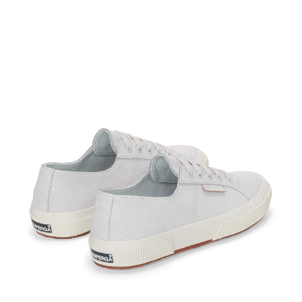 Superga 2750 SNAKE LEATHEROPTICAL WHITE