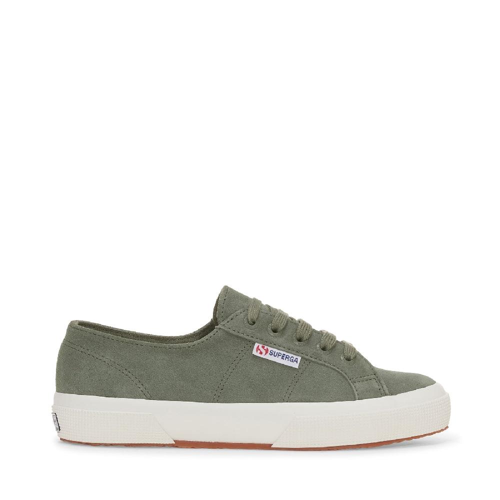 Superga 2750 SUEDEGREY GREENISH-FAVORIO