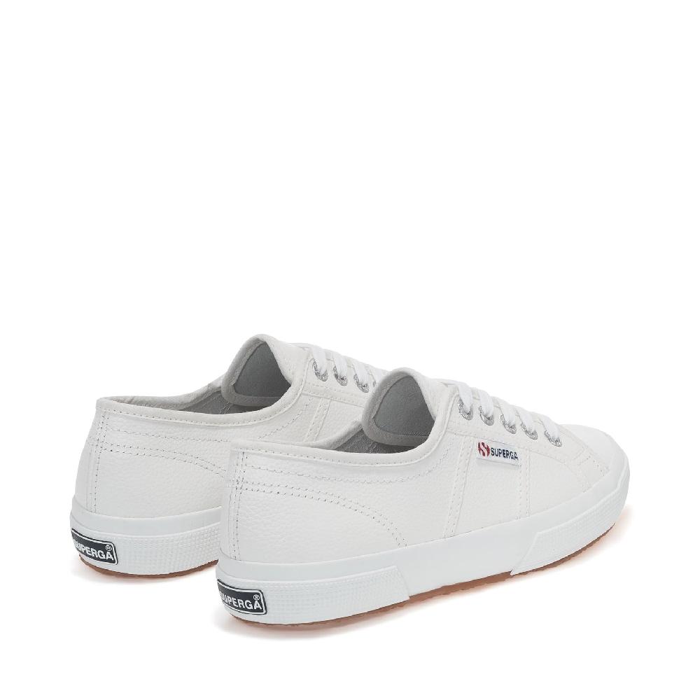 Superga 2750 TUMBLED LEATHERWHITE