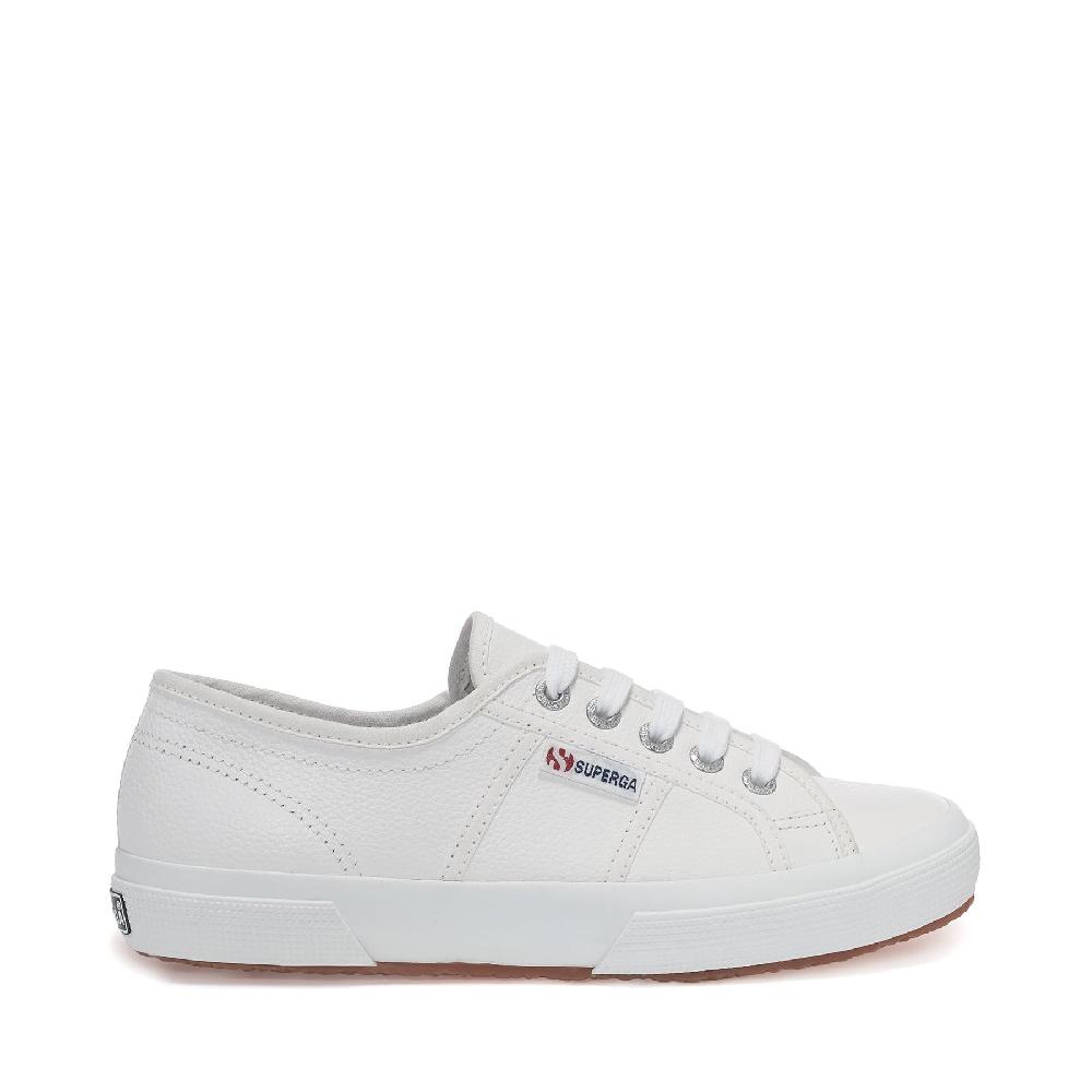 Superga 2750 TUMBLED LEATHERWHITE