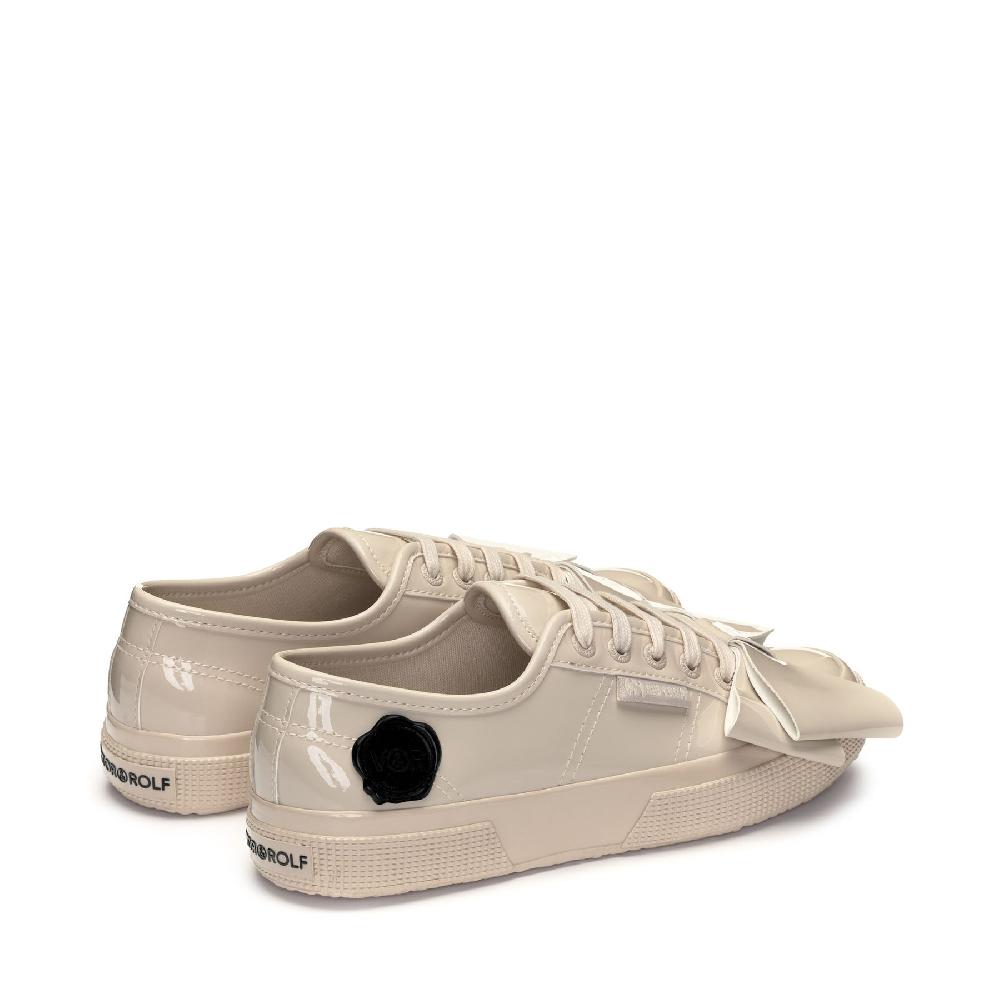 Superga 2750 VEGAN PATENT MATERIALBEIGE