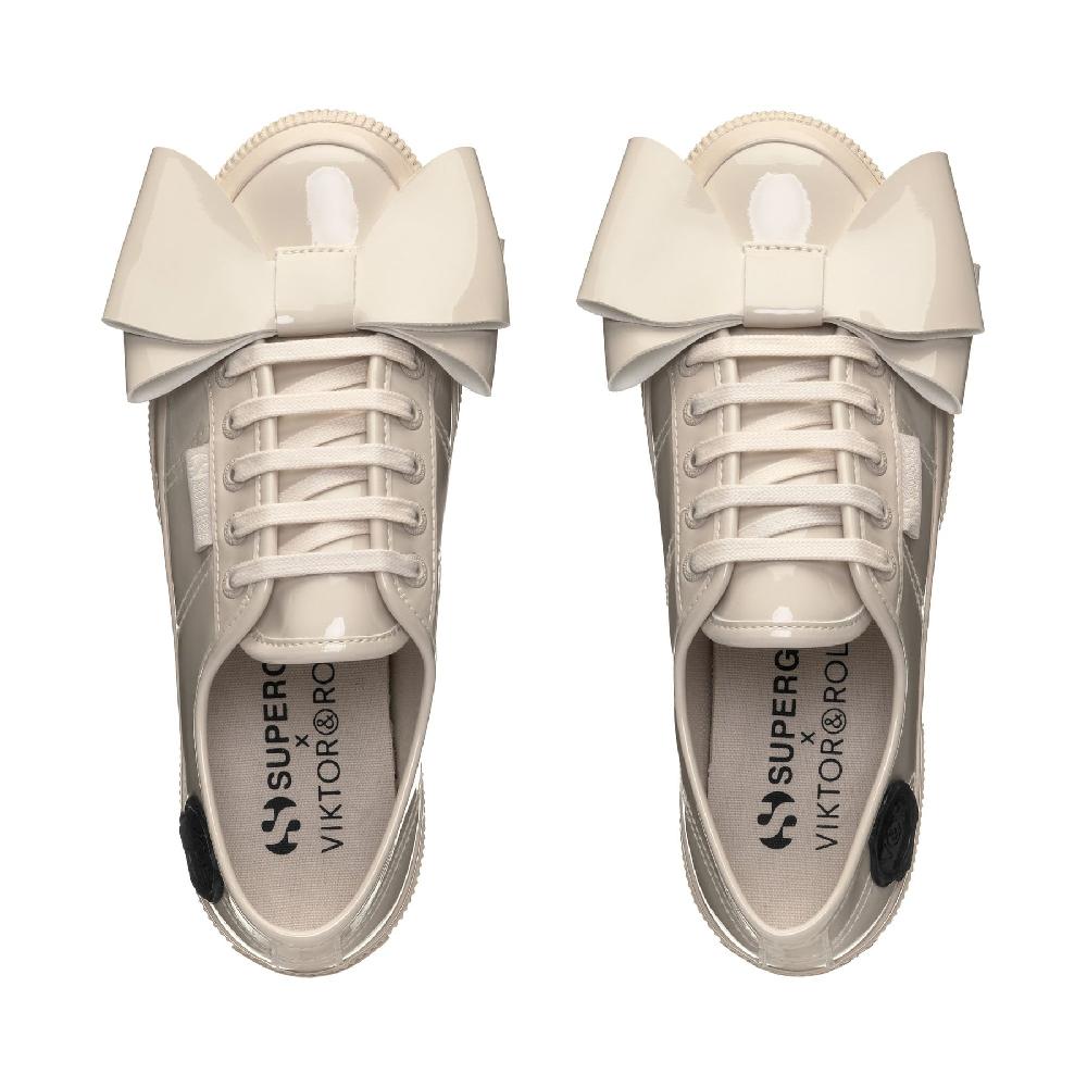 Superga 2750 VEGAN PATENT MATERIALBEIGE