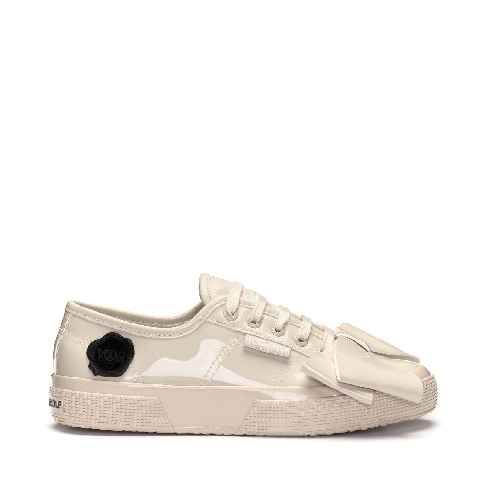 Superga 2750 VEGAN PATENT MATERIALBEIGE
