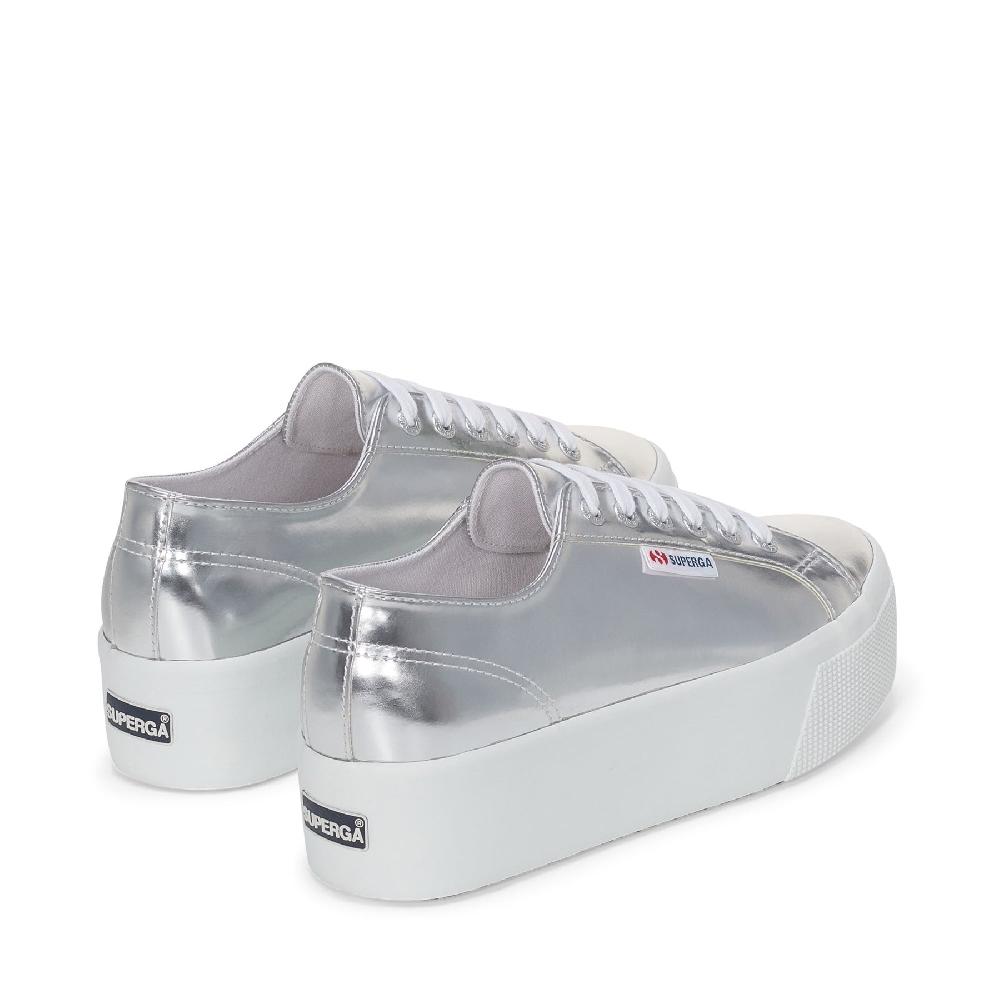 Superga 2790 MIRROR SYNTHETIC MATERIALSILVER