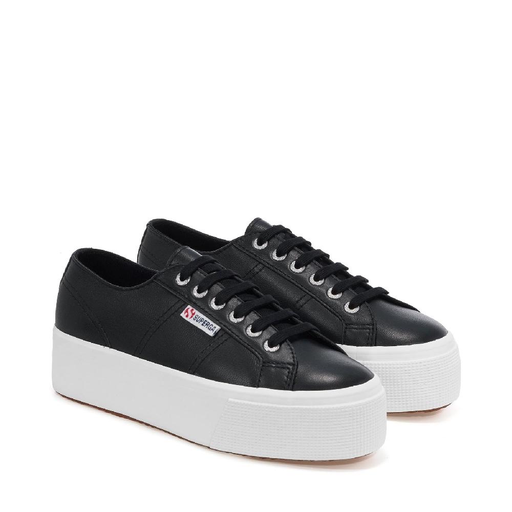 Superga 2790 NAPPABLACK-WHITE