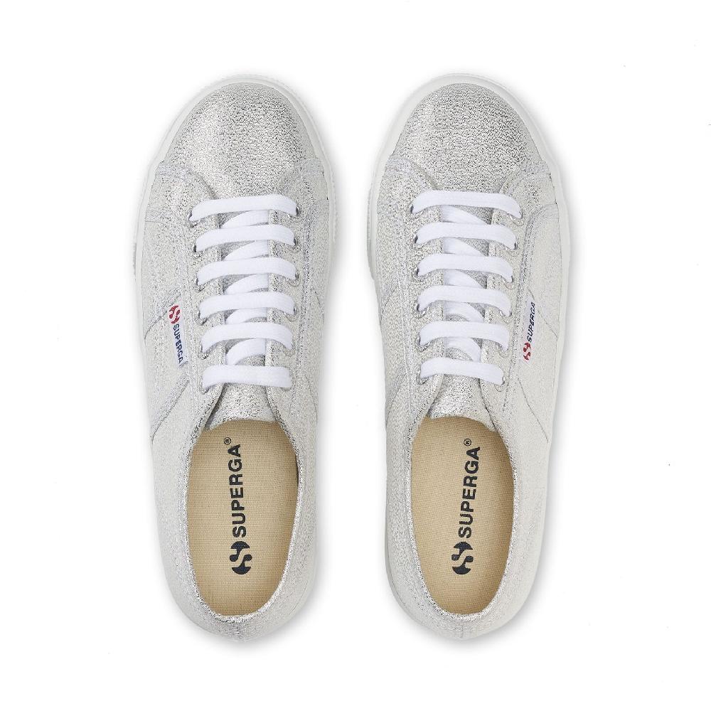 Superga 2790 PLATFORM LAMEGREY SILVER