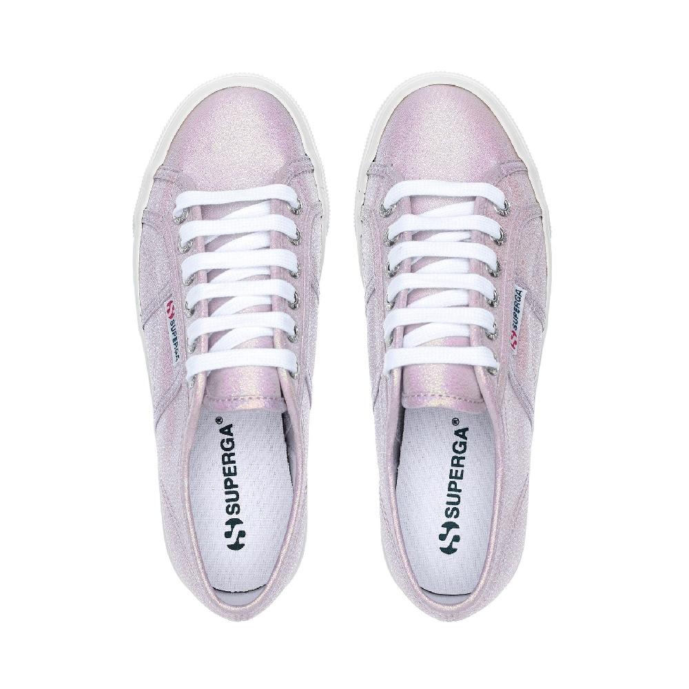 Superga 2790 PLATFORM LAMEPASTEL LILLA IRIDESCENT