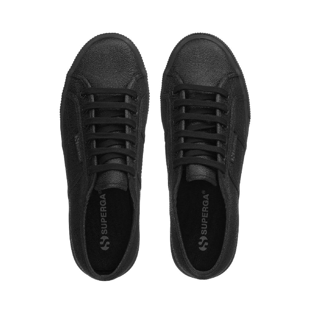 Superga 2790 PLATFORM LAMETOTAL BLACK