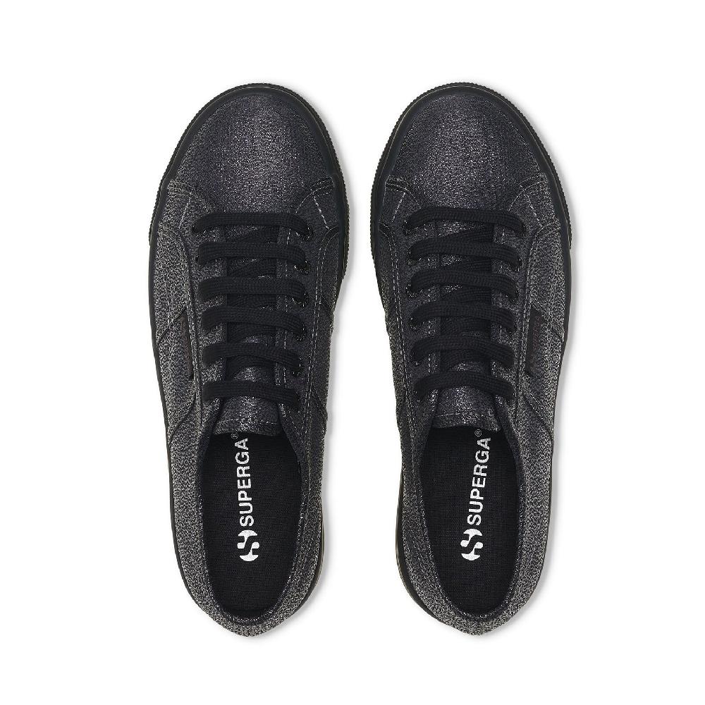 Superga 2790 PLATFORM LAMETOTAL BLACK HEMATITE