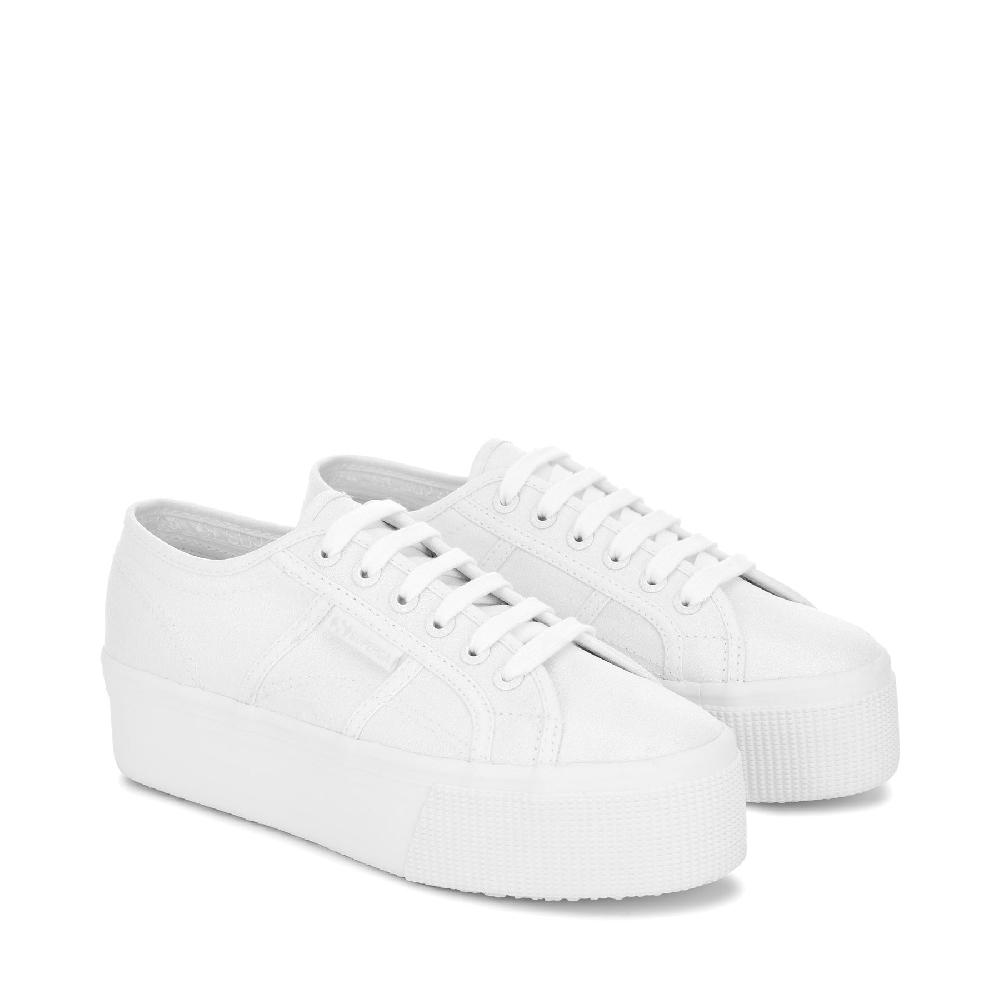 Superga 2790 PLATFORM LAMETOTAL WHITE
