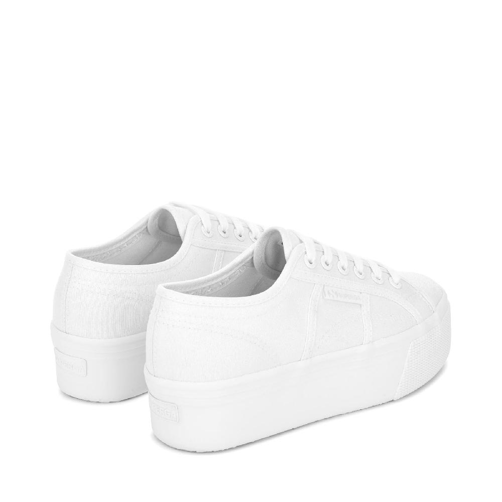 Superga 2790 PLATFORM LAMETOTAL WHITE