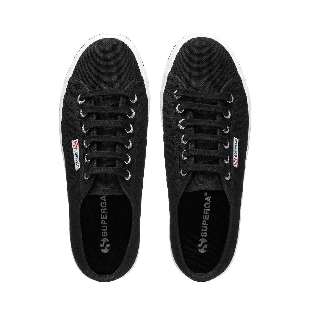 Superga 2790 PLATFORM LETTERINGBLACK