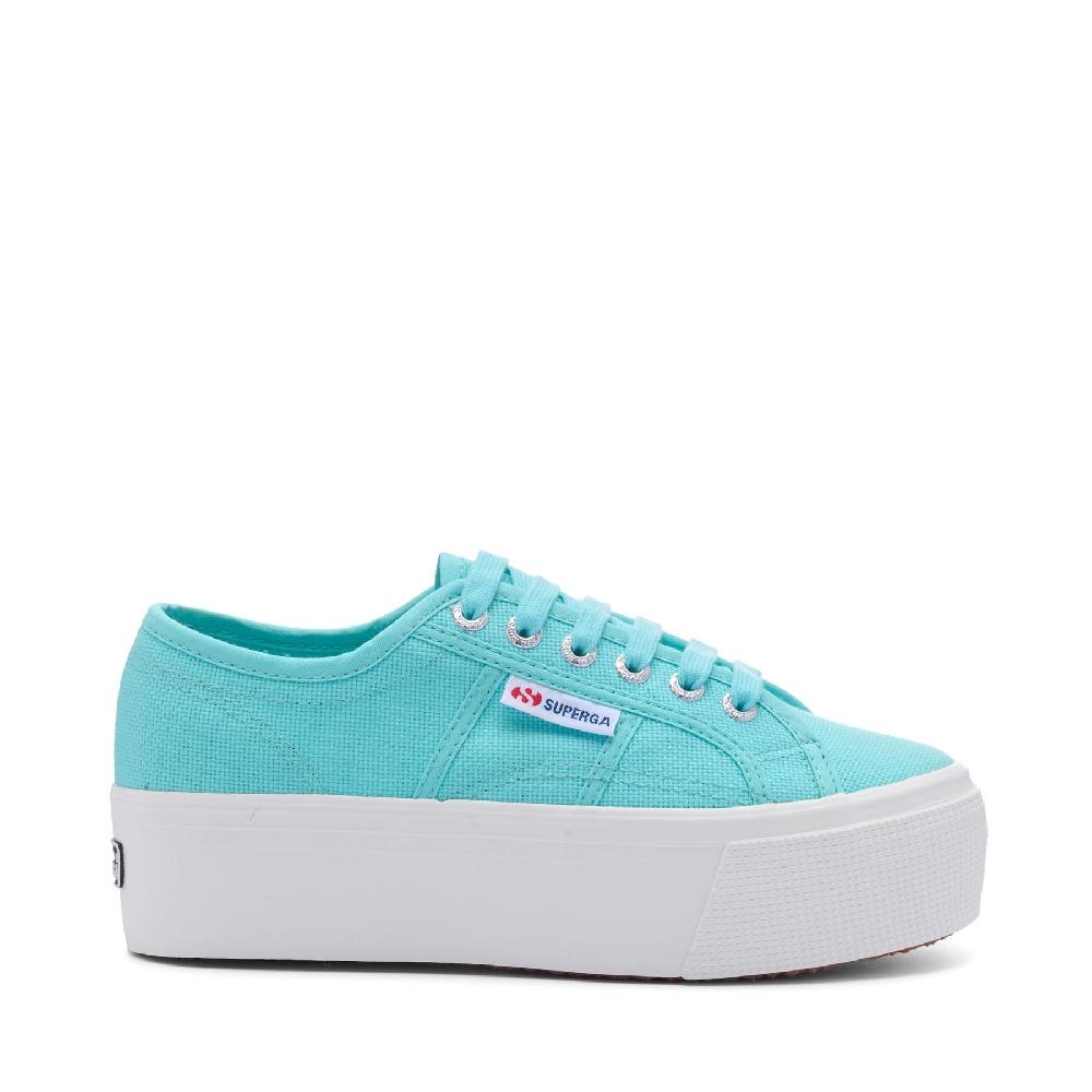 Superga 2790 PLATFORMAZURE TURQUOISE-FAVORIO