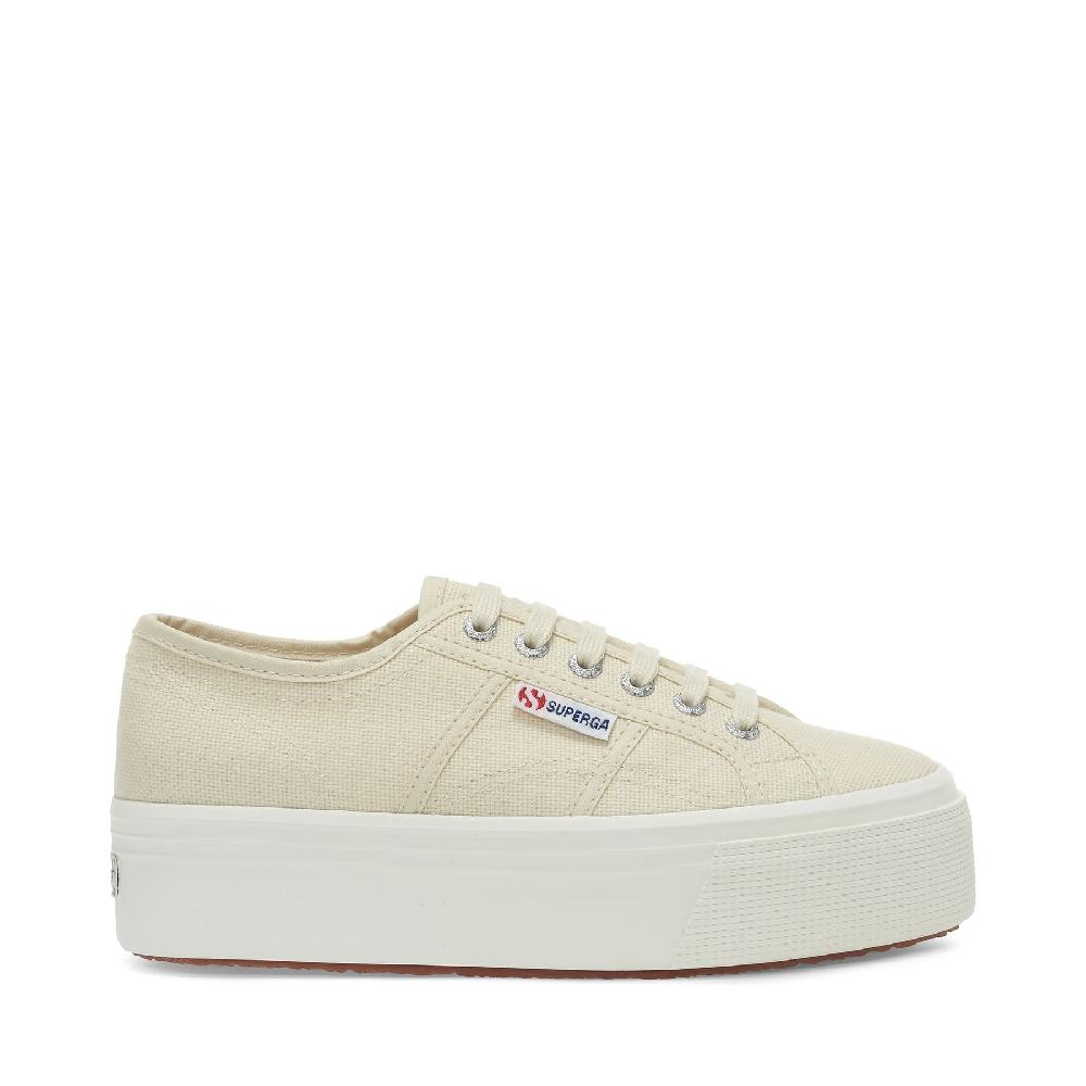 Superga 2790 PLATFORMBEIGE LT EGGSHELL-F AVORIO