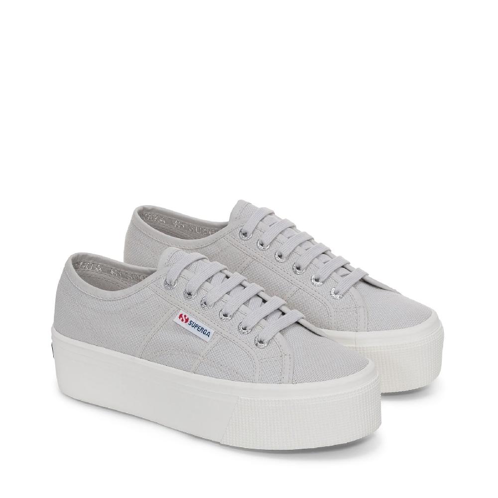 Superga 2790 PLATFORMGREY SILVER-FAVORIO