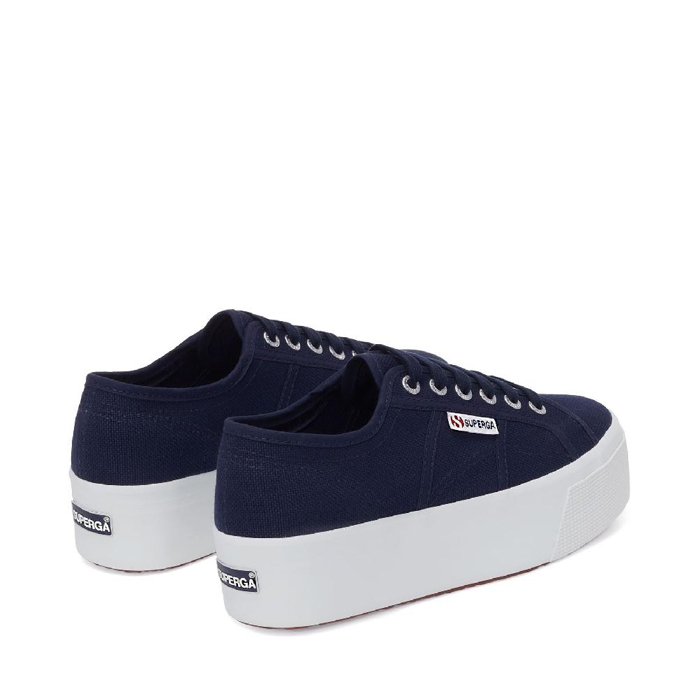 Superga 2790 PLATFORMNAVY-FWHITE