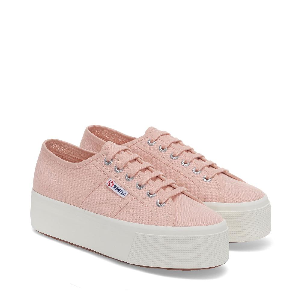 Superga 2790 PLATFORMPINK BLUSH-F AVORIO
