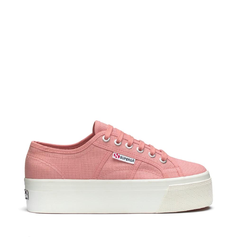 Superga 2790 PLATFORMPINK DUSTY-F AVORIO