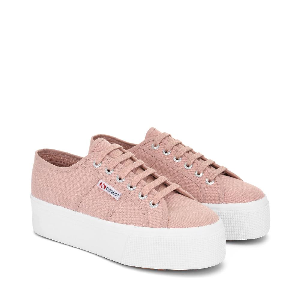 Superga 2790 PLATFORMPINK SMOKE