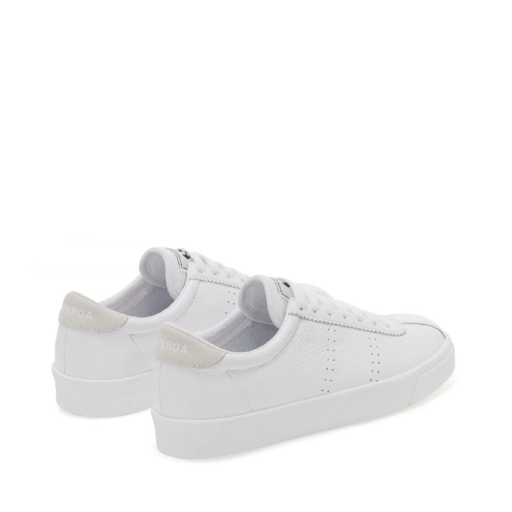 Superga 2843 CLUB S COMFORT LEATHERFULL WHITE