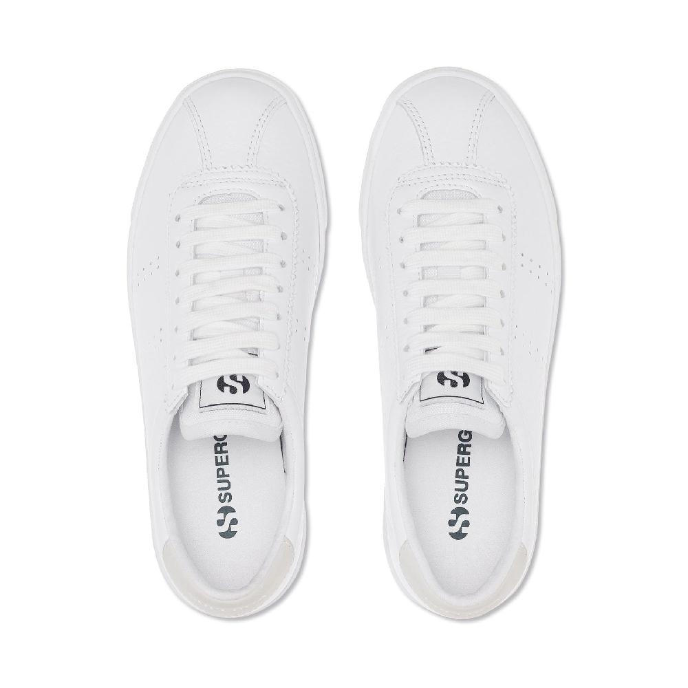 Superga 2843 CLUB S COMFORT LEATHERFULL WHITE