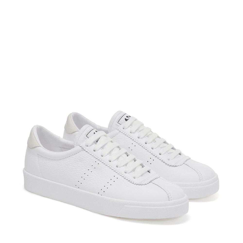 Superga 2843 CLUB S COMFORT LEATHERFULL WHITE