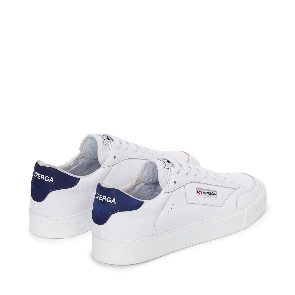 Superga 3843 COURTWHITE-BLUE SPECTRUM