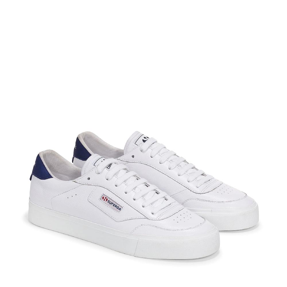 Superga 3843 COURTWHITE-BLUE SPECTRUM