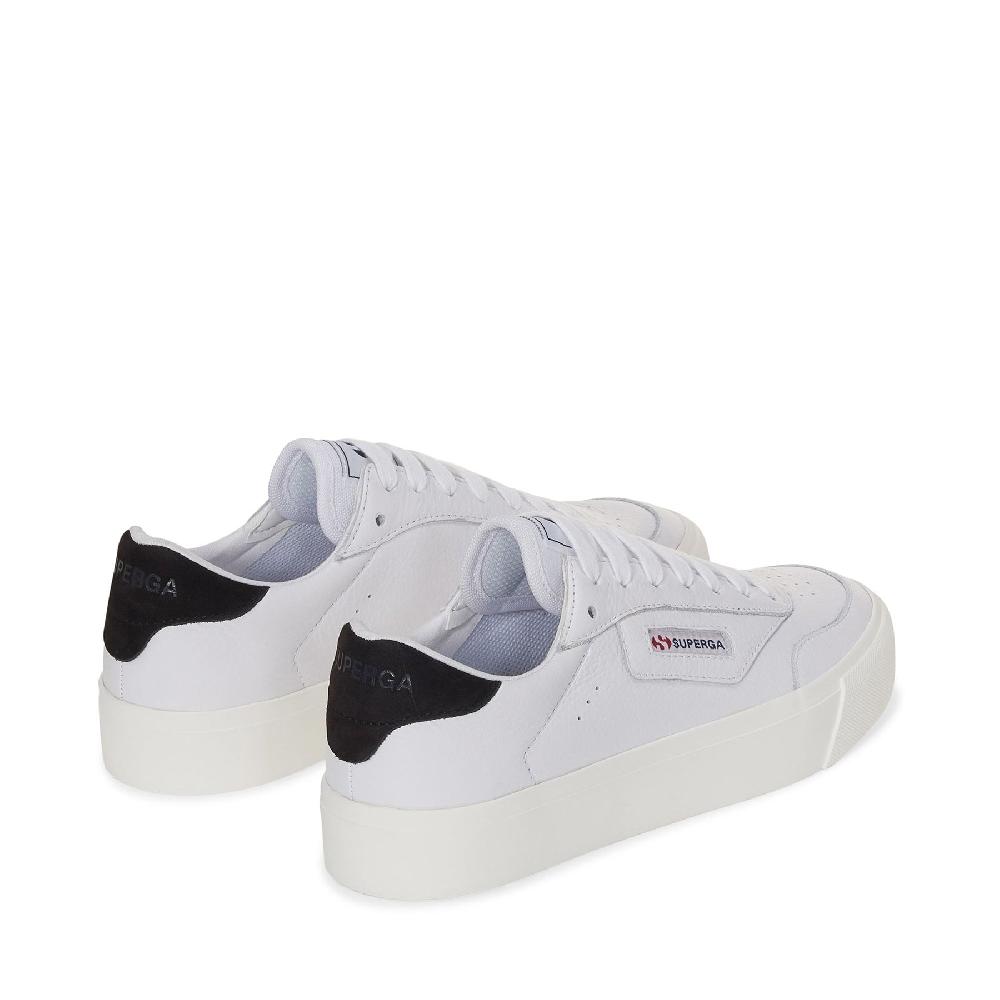 Superga 3843 COURTWHITE-BRISTOL BLACK-FAVORIO