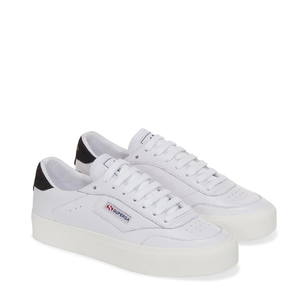 Superga 3843 COURTWHITE-BRISTOL BLACK-FAVORIO