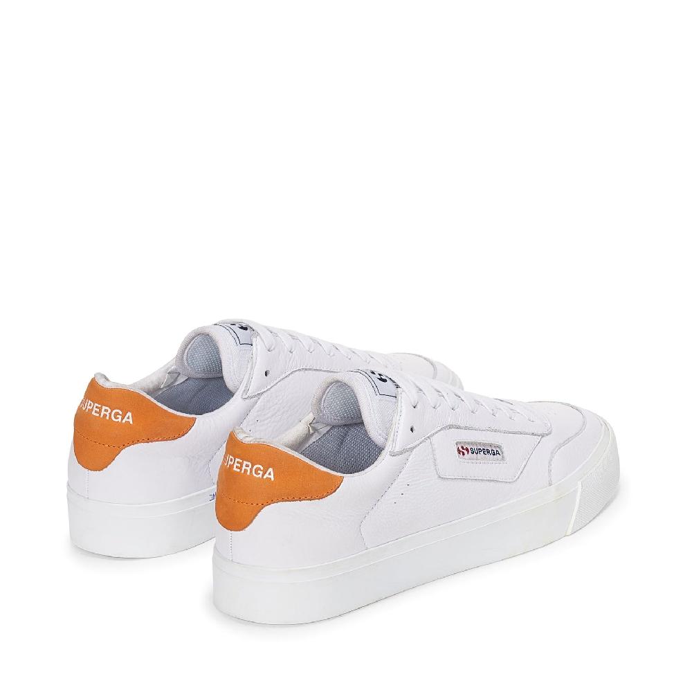 Superga 3843 COURTWHITE-ORANGE