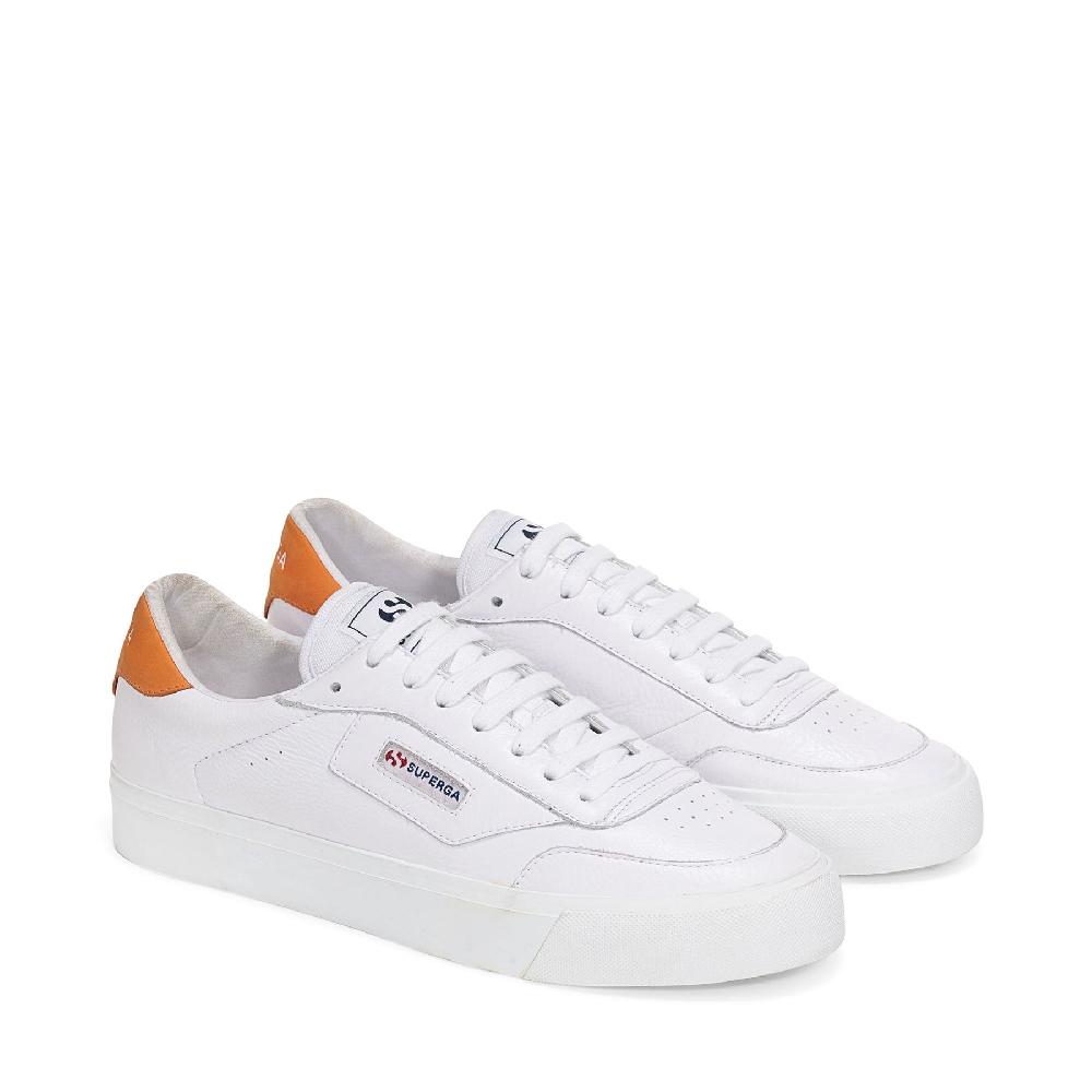 Superga 3843 COURTWHITE-ORANGE