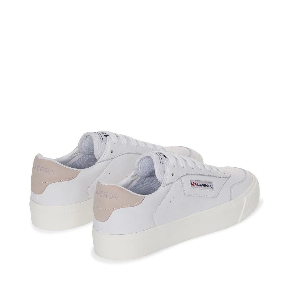 Superga 3843 COURTWHITE-VIOLET HUSHED-FAVORIO