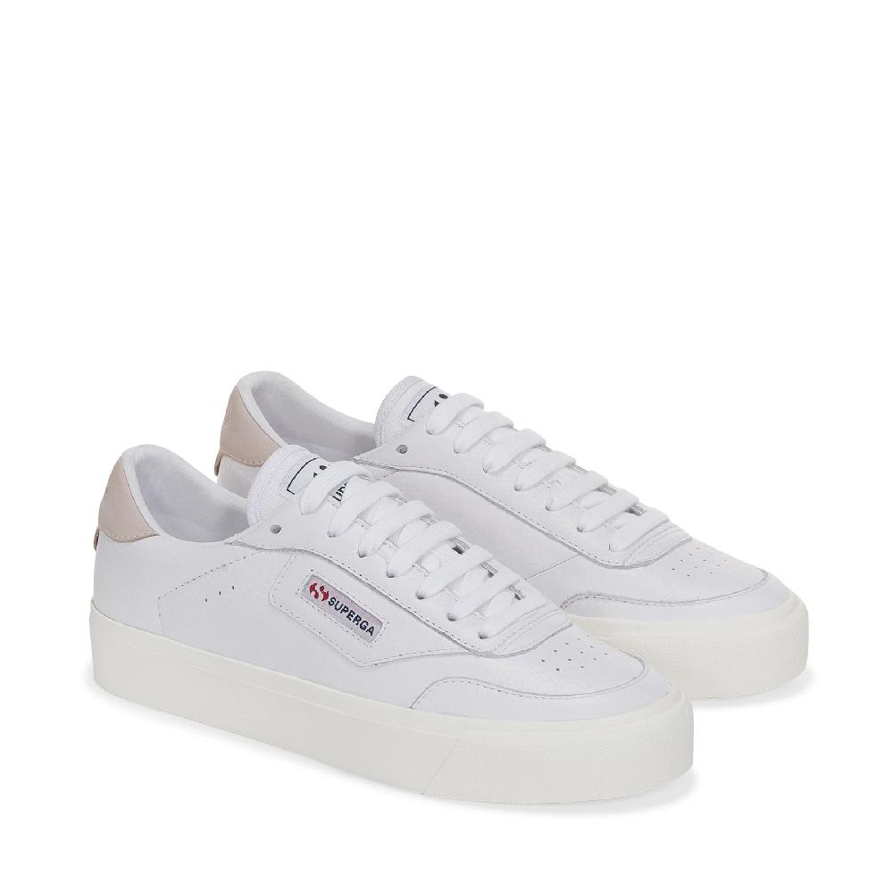 Superga 3843 COURTWHITE-VIOLET HUSHED-FAVORIO