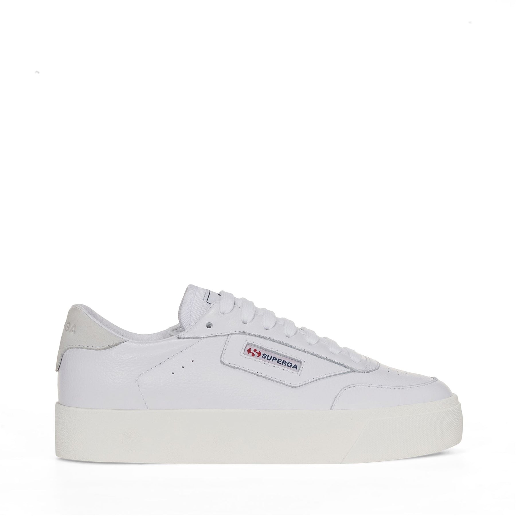 Superga 3854 COURT PLATFORMWHITE-FAVORIO