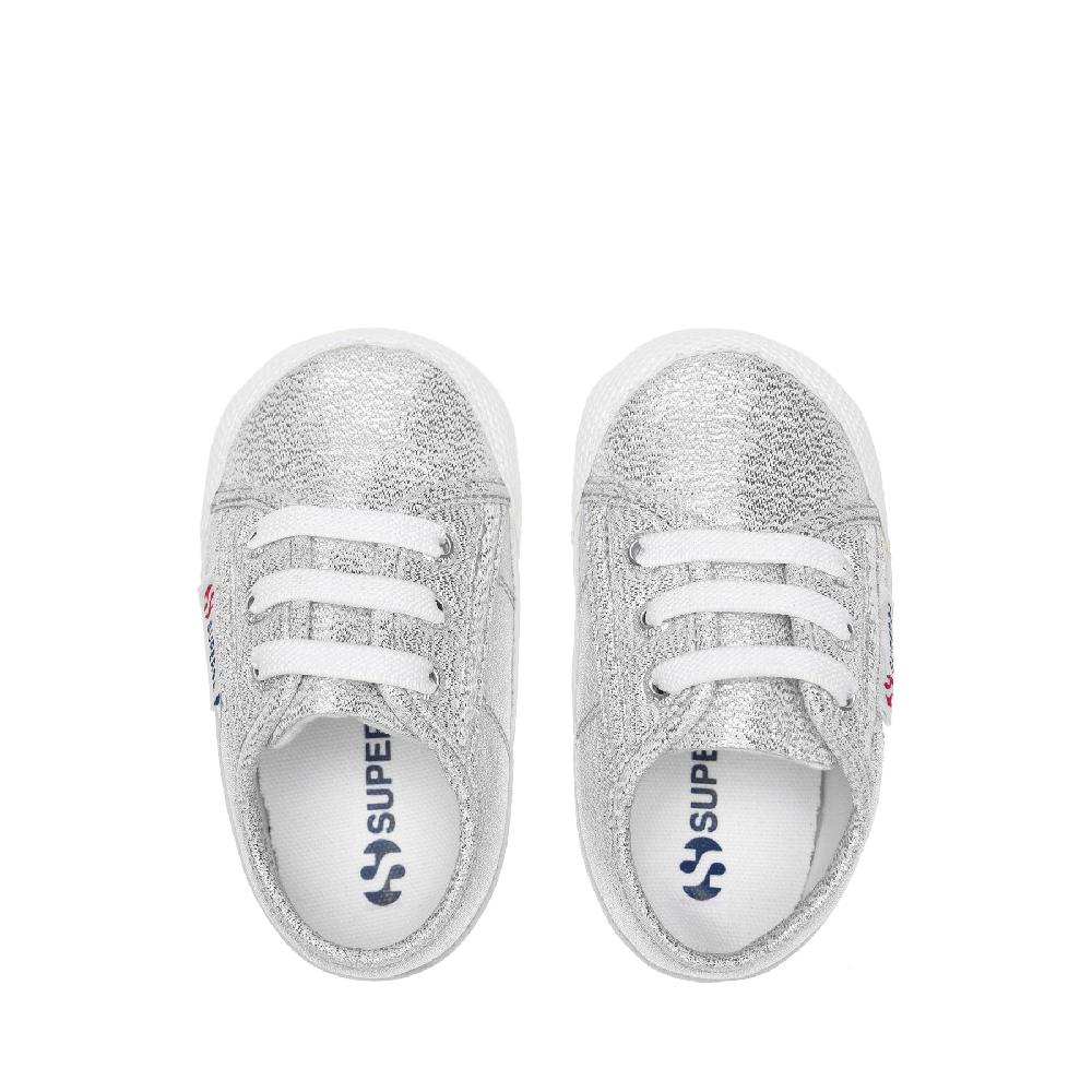 Superga 4006 BABY LAMEGREY SILVER