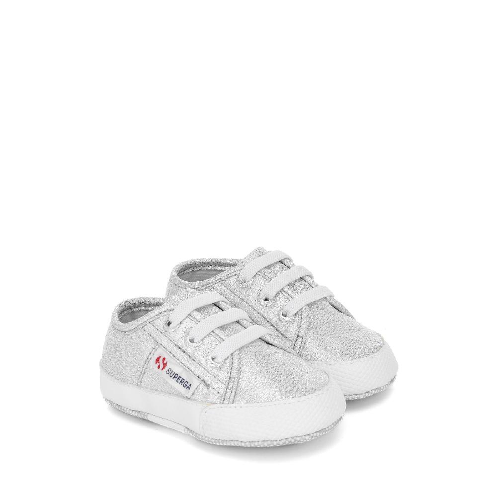 Superga 4006 BABY LAMEGREY SILVER