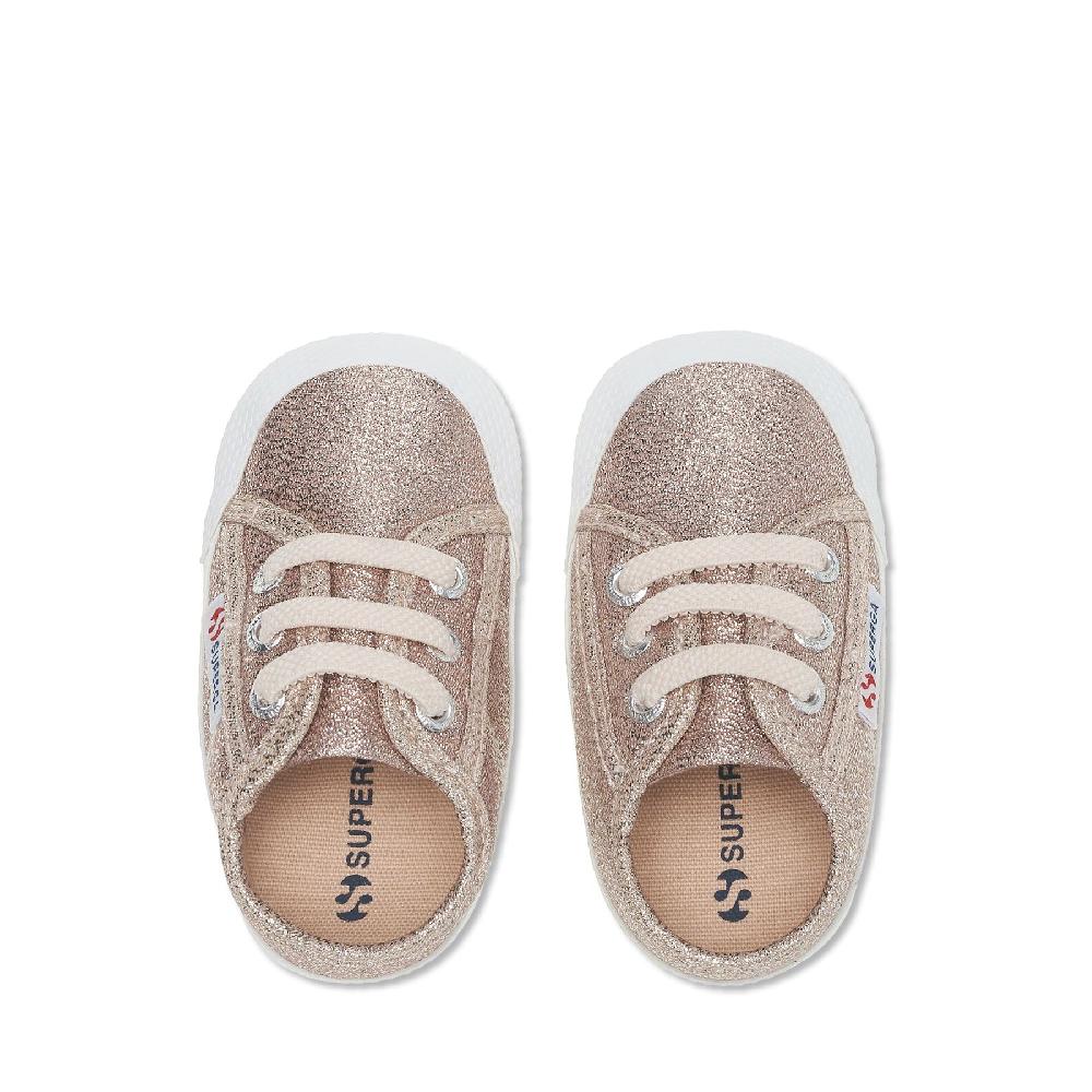 Superga 4006 BABY LAMEROSE PLATINUM