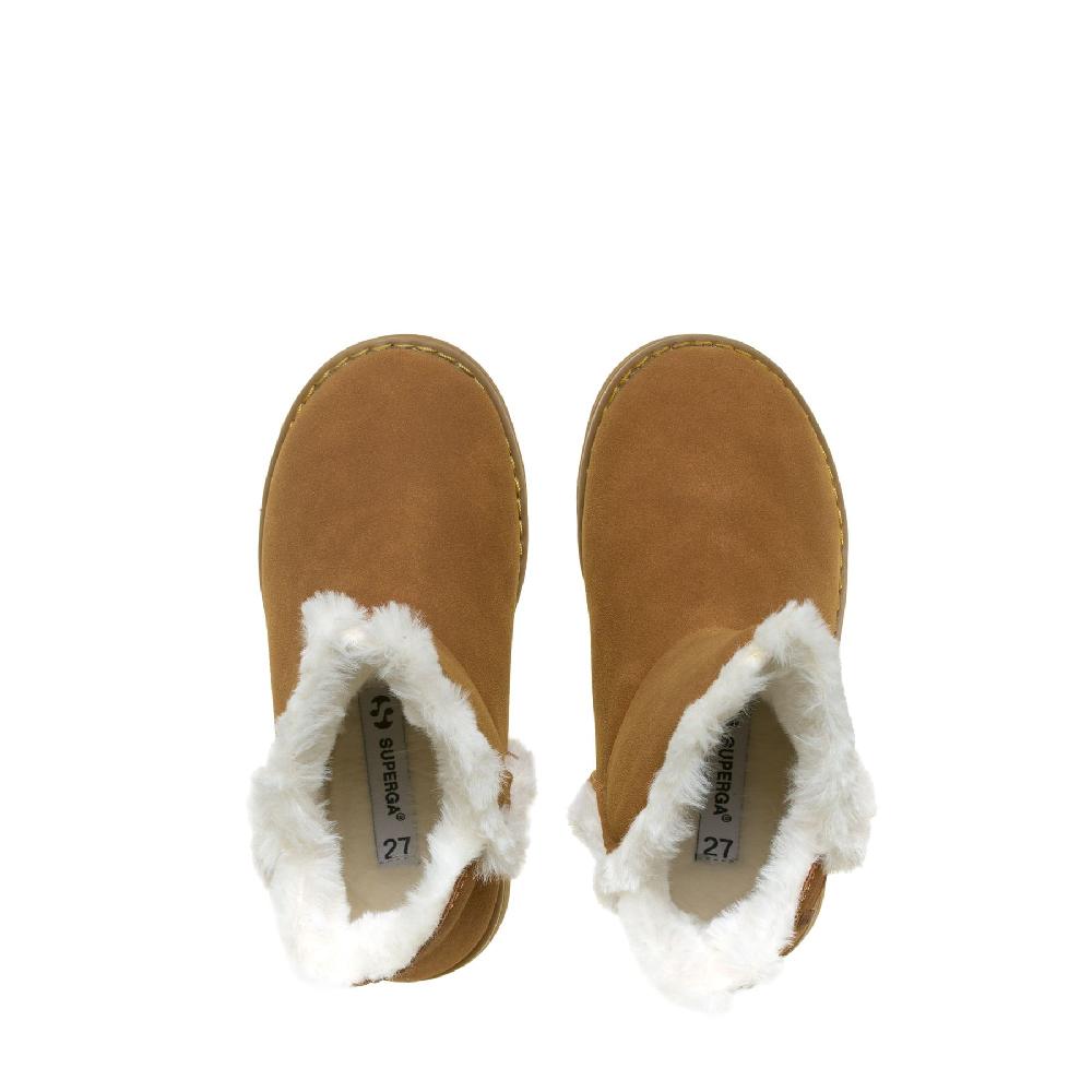 Superga 4033 KIDS SYNTHETIC MATERIALBROWN BRONZE