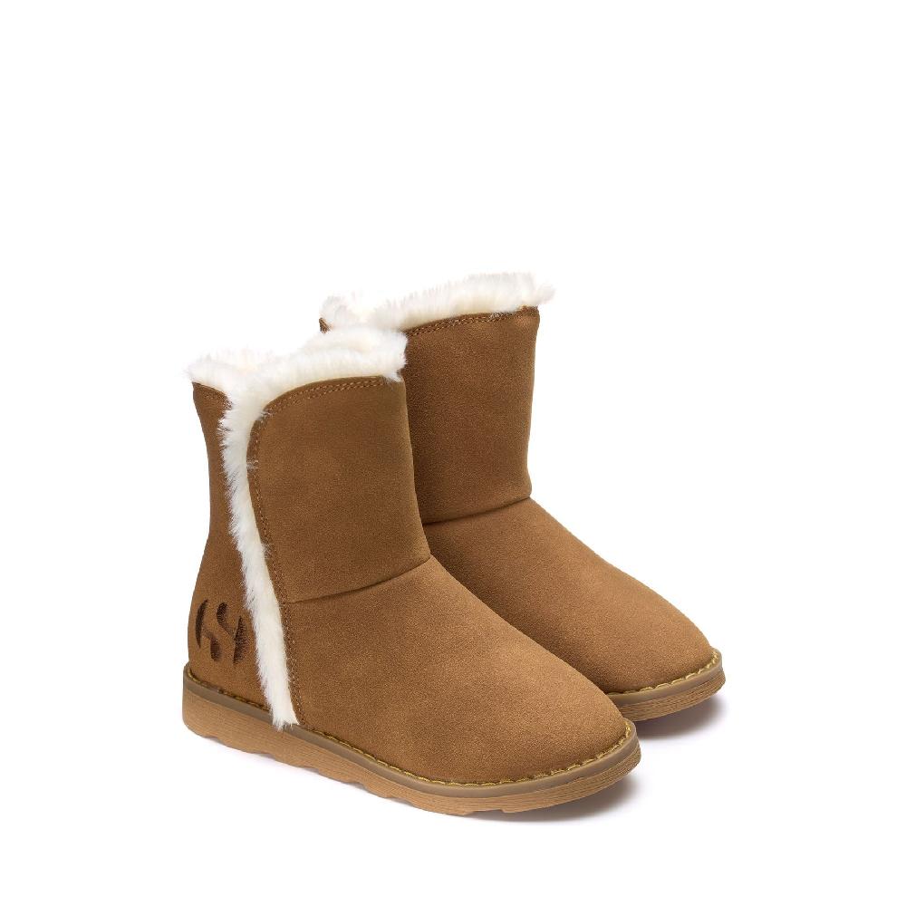 Superga 4033 KIDS SYNTHETIC MATERIALBROWN BRONZE