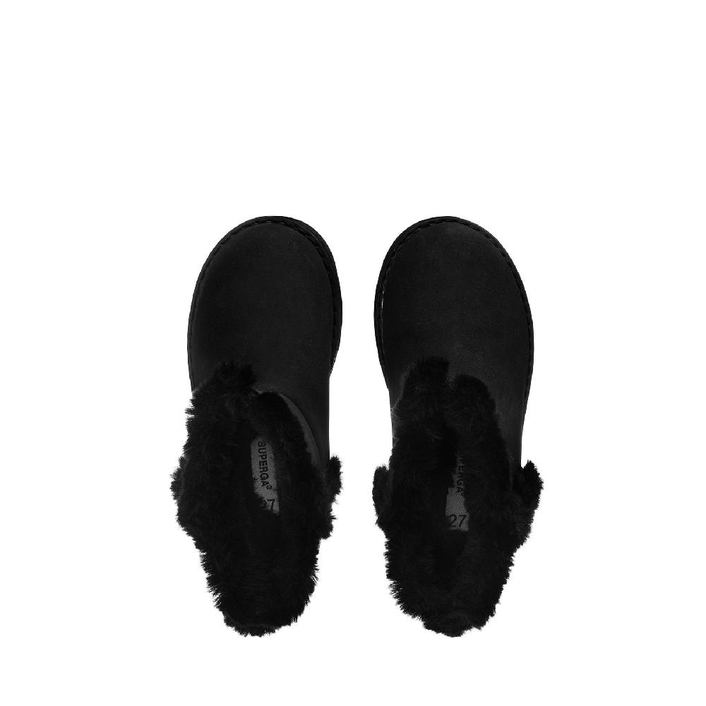 Superga 4033 KIDS SYNTHETIC MATERIALTOTAL BLACK