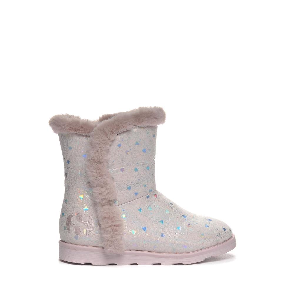 Superga 4033 SHADED HEARTSVIOLET HUSHED-SILVER