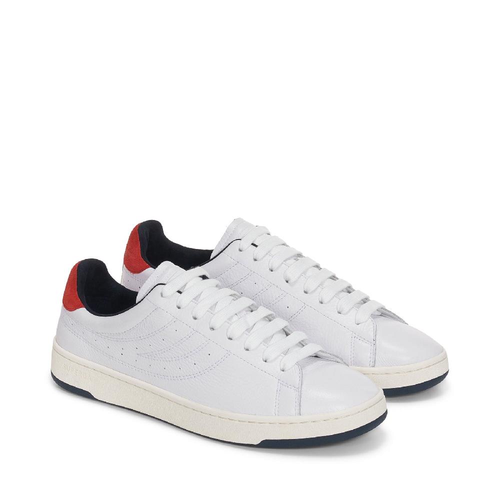 Superga 4833 LENDL MATCHWHITE-NAVY-RED