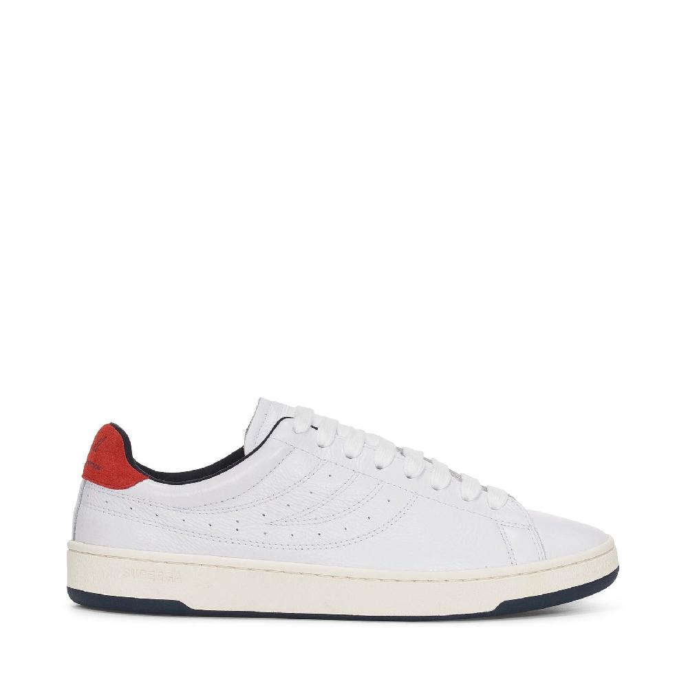 Superga 4833 LENDL MATCHWHITE-NAVY-RED