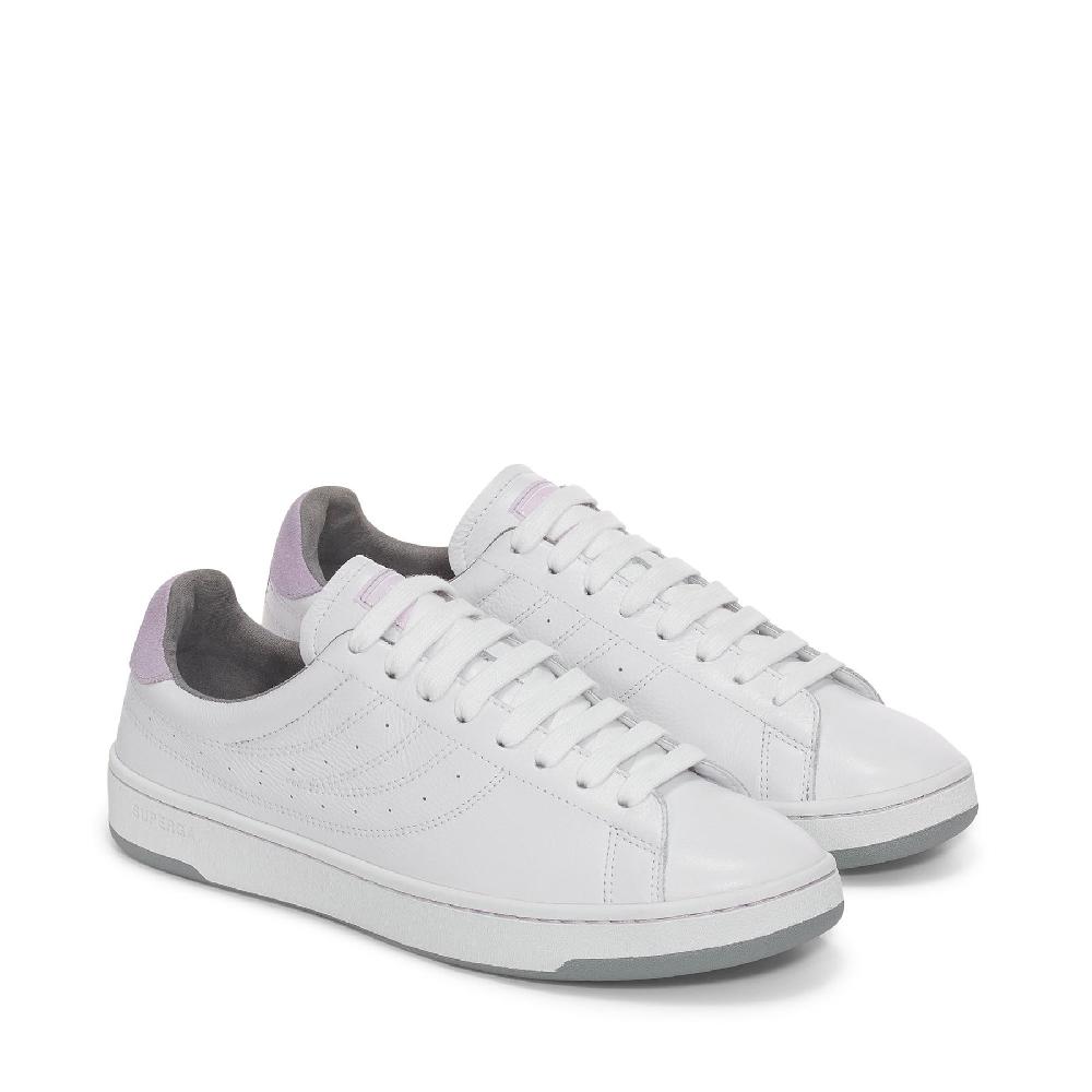 Superga 4833 LENDL MATCHWHITE-VIOLET LILLA-GREY MD