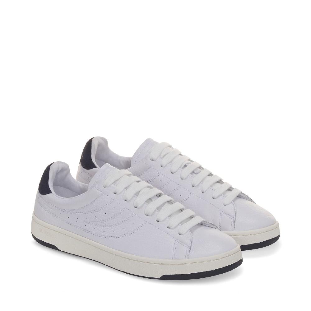 Superga 4833 LENDL MATCHWHITE-WHITE AVORIO-NAVY