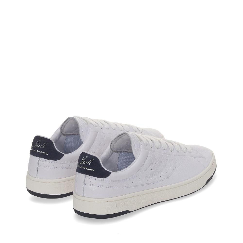 Superga 4833 LENDL MATCHWHITE-WHITE AVORIO-NAVY
