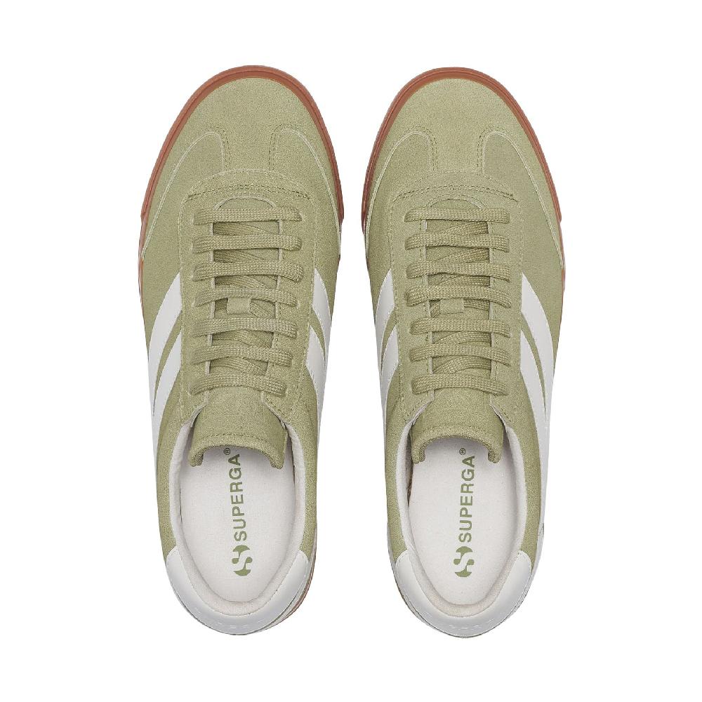 Superga 4834 CLUB S SWALLOW SUEDEGREEN SAGE-GUM
